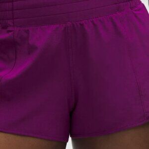 Lululemon purple hottie hots 4in